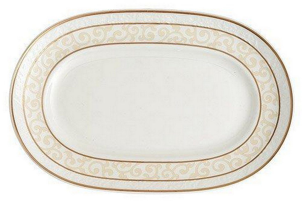 Villeroy & Boch Sauciere Ivoire, Bone China, Porzellan, 22 cm