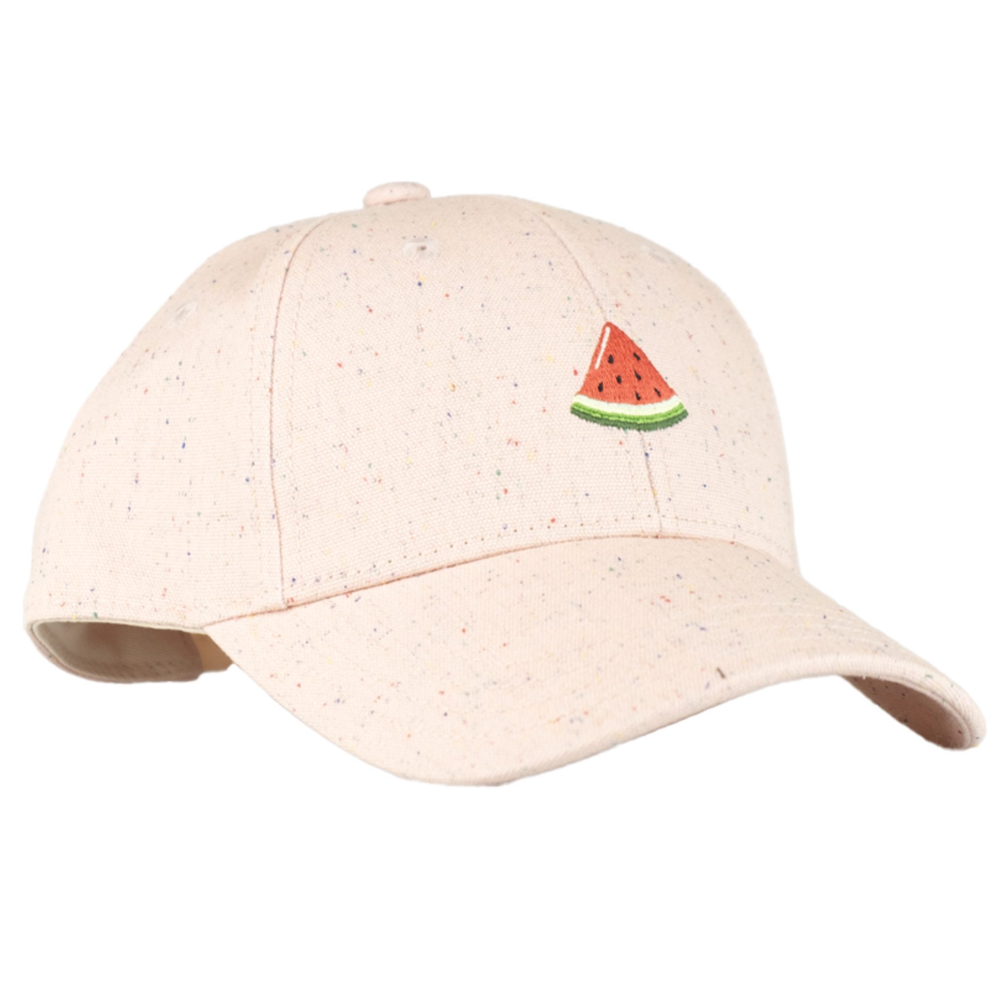 Bavarian Caps Baseball Cap Bavarian Caps Cap "Melone" - pink (Curved) one size (Basecap, Basecap)