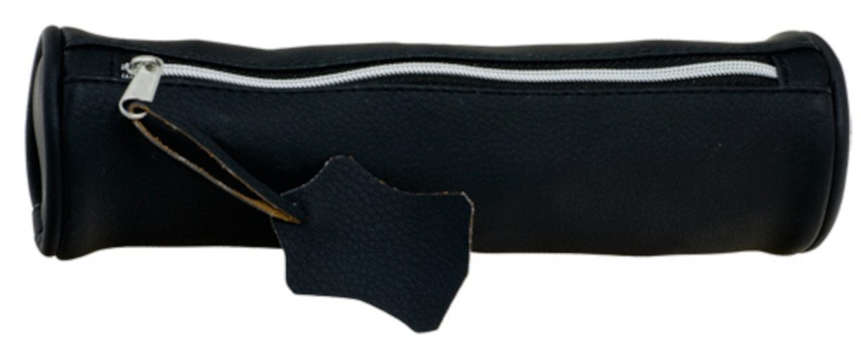 Stylex Schreibwaren Federtasche Faulenzerrolle Schlamperrolle schwarz