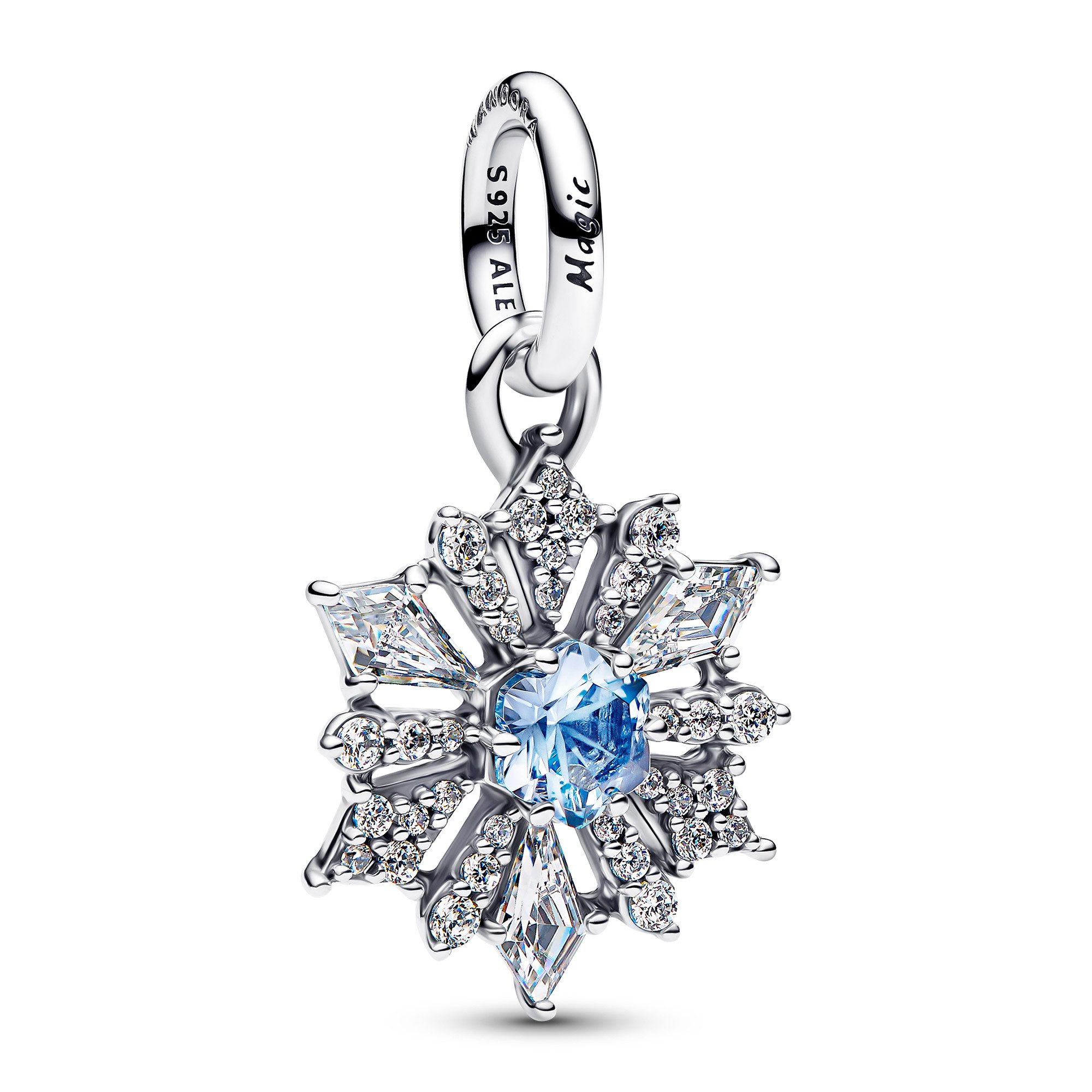 Pandora Kettenanhänger Charm-Disney Frozen Königin Elsa Schneeflocke