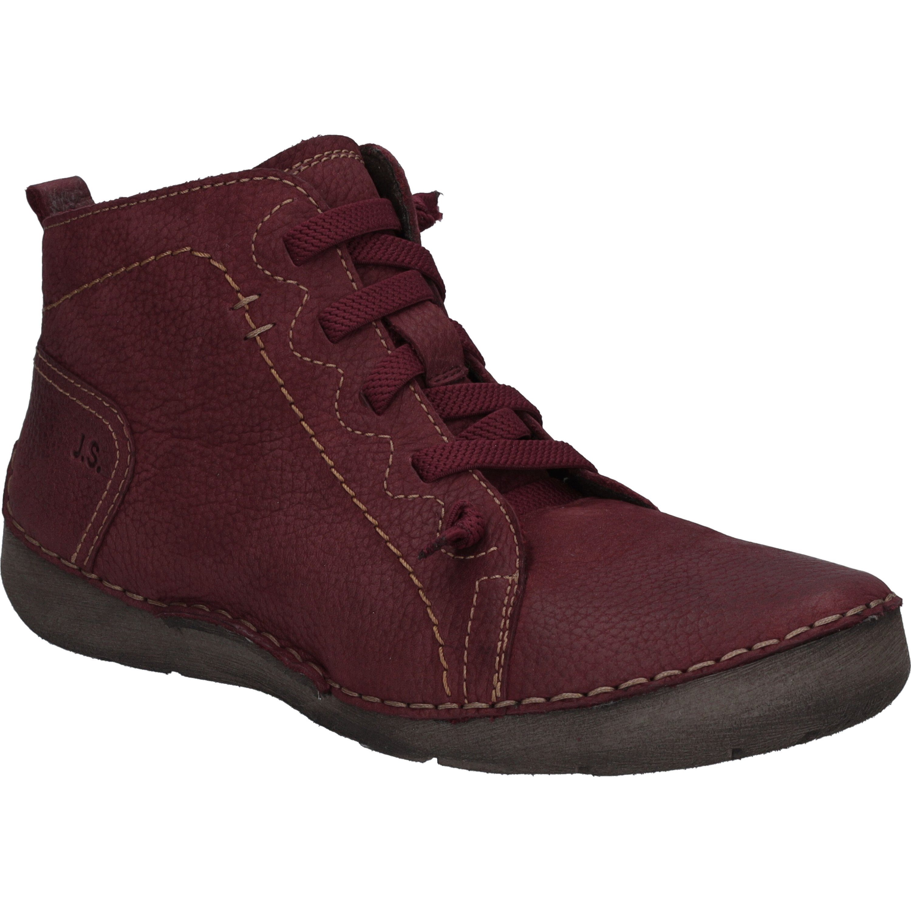 Josef Seibel Fergey 86, rot Stiefelette Rot (BORDEAUX)