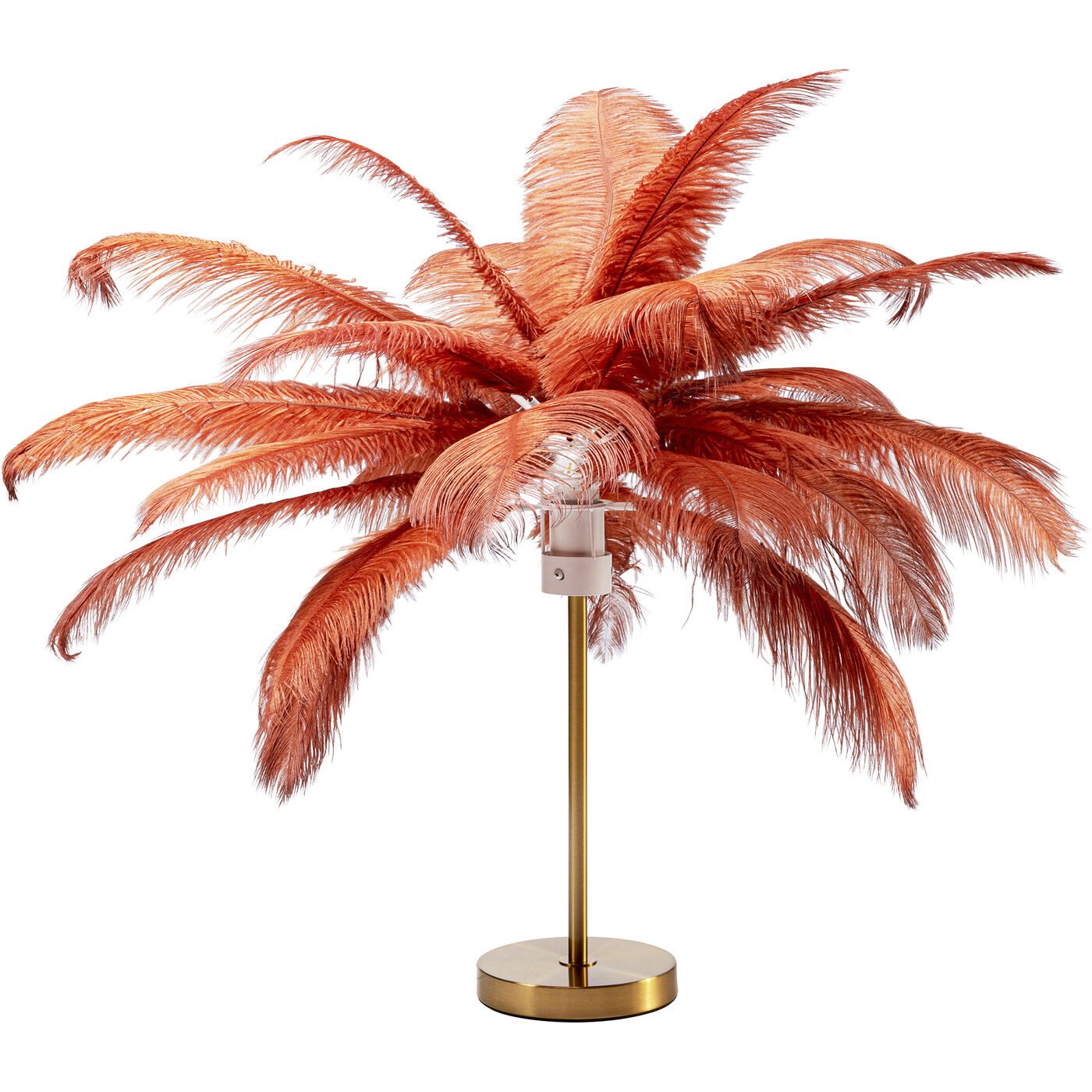 Kare Design Tischleuchte Feather Palm, ohne Leuchtmittel