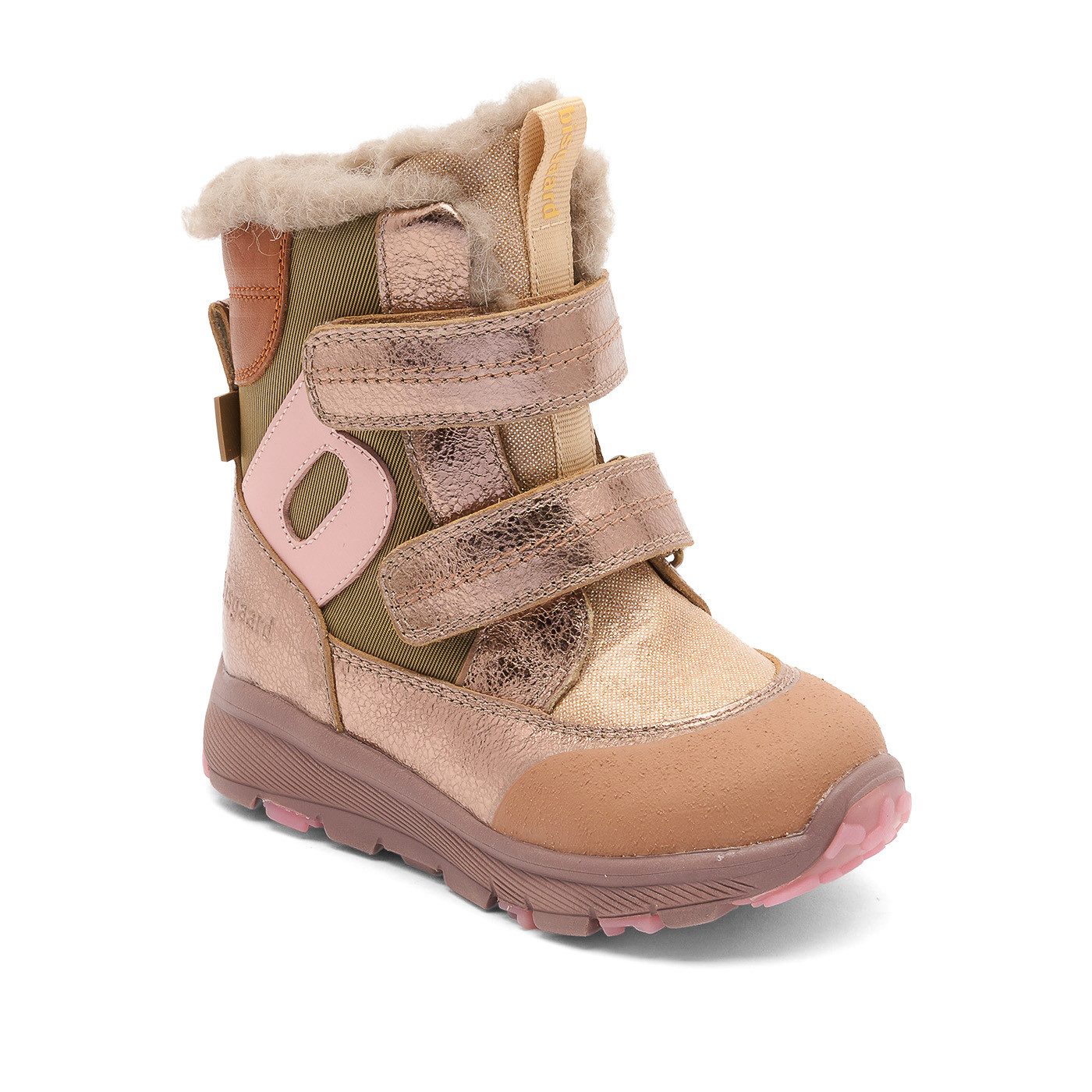 Bisgaard spencer tex Winterboots Klettboots, Snowboots mit Klettriemchen, TEX-Membrane