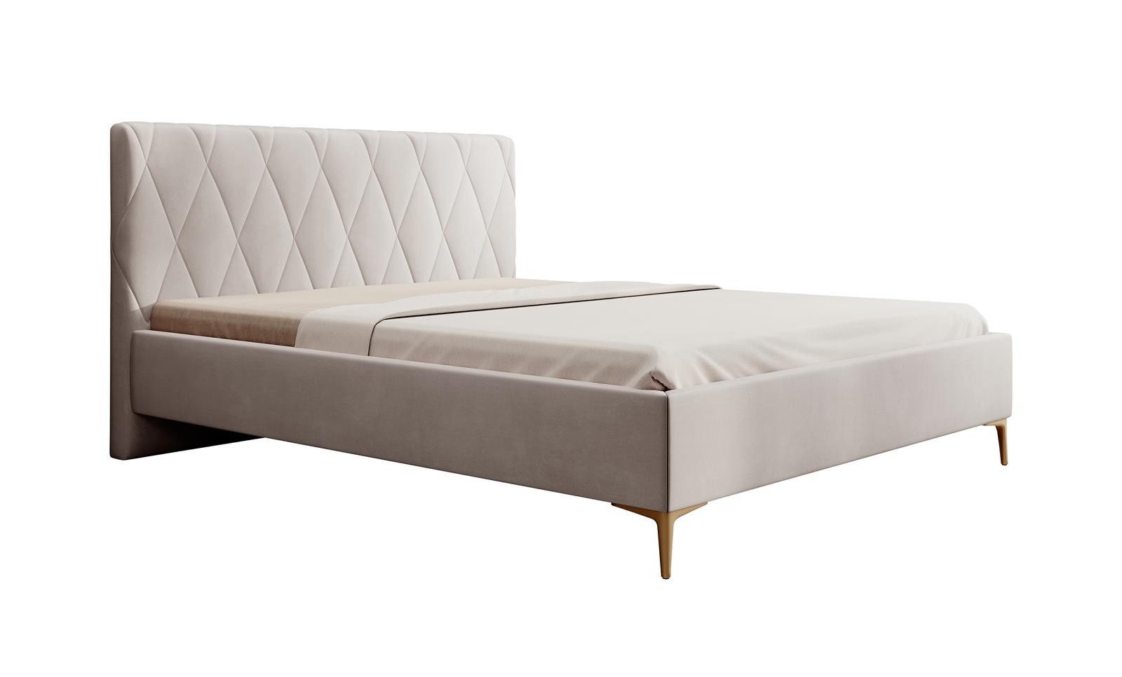 Compleo Polsterbett ohne Bettkasten HILT, Glamour günstig online kaufen