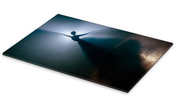 Posterlounge Acrylglasbild Editors Choice, Balletttänzerin im Rampenlicht, Fotografie
