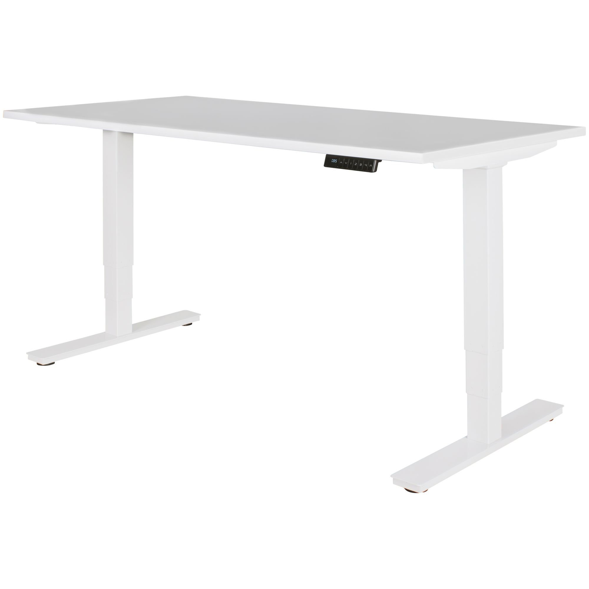 KADIMA DESIGN Tischgestell Weiß Schreibtischgestell Ergonomisch im - Elektrisches Stehen/Sitzen