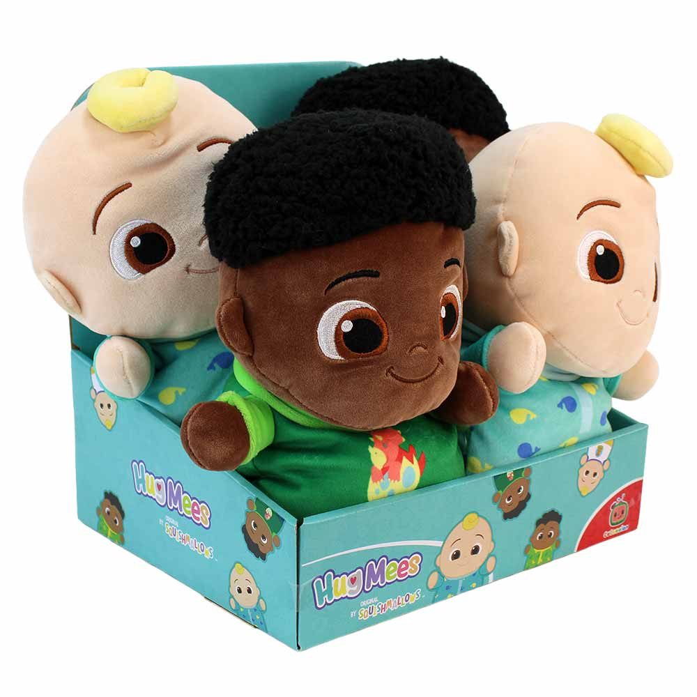 Jazwares Kuscheltier Cocomelon Display mit 4 Kuscheltieren (4-St)