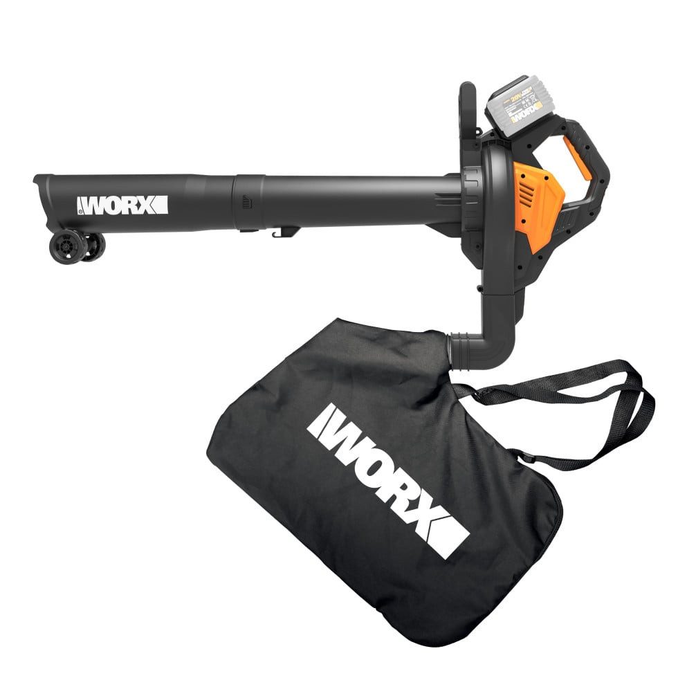 Worx Akku-Laubbläser Worx Akku-Laubbläser/Laubsauger 40V(2x20V) - 2 in, Ohne Akku