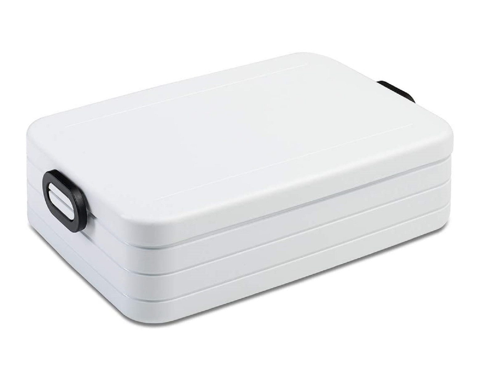 Mepal Lunchbox Lunchbox mit Trennwand, 1500 ml, ideal für Mealprep, Spülmaschinenfest, ABS, Weiß