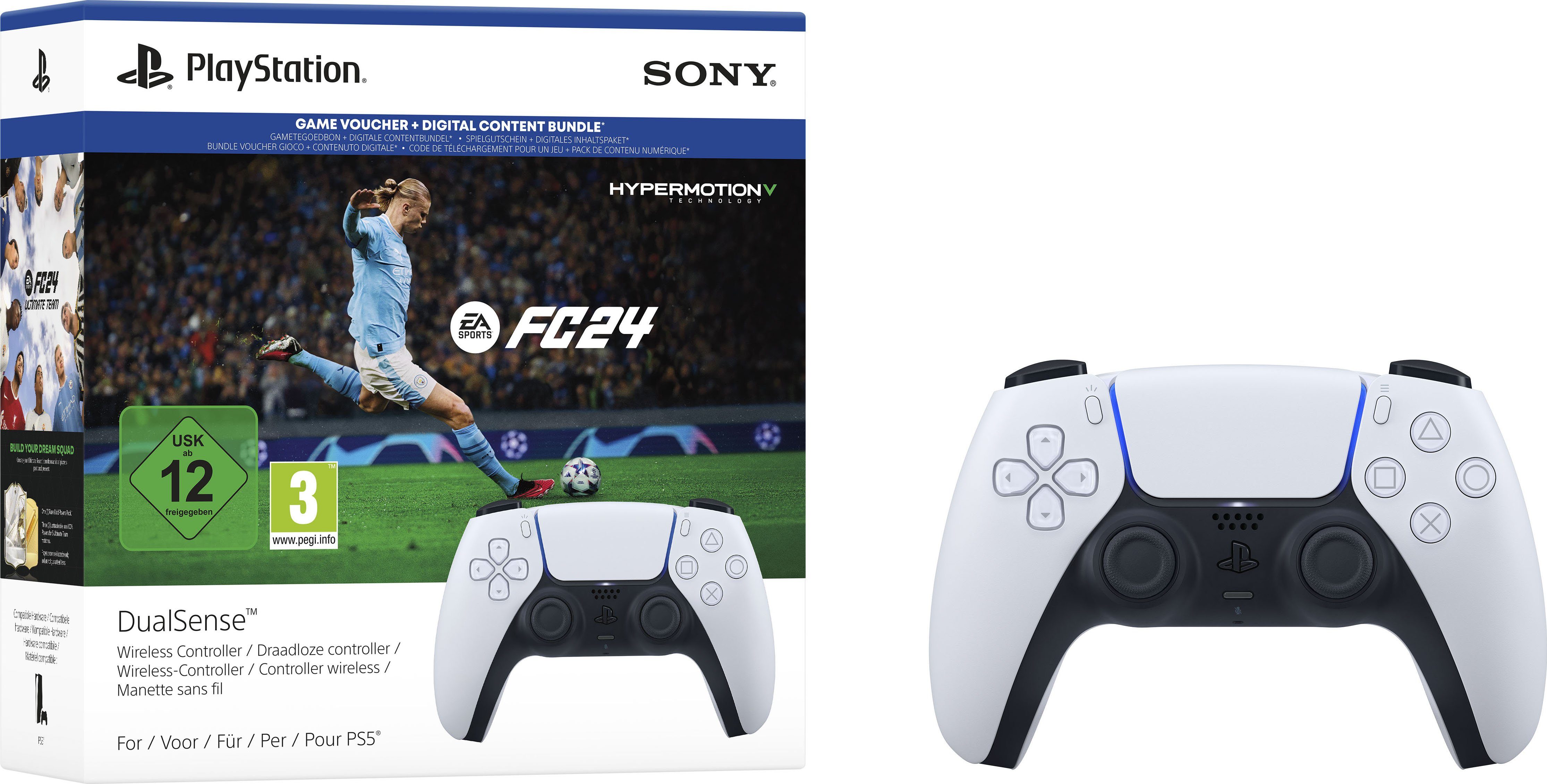 EAFC24 + DualSense PlayStation-Controller