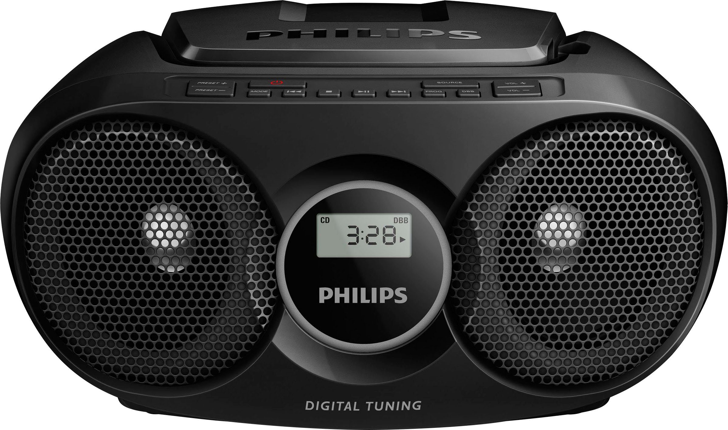Philips AZ215S Radio (FM-Tuner, 3 W)