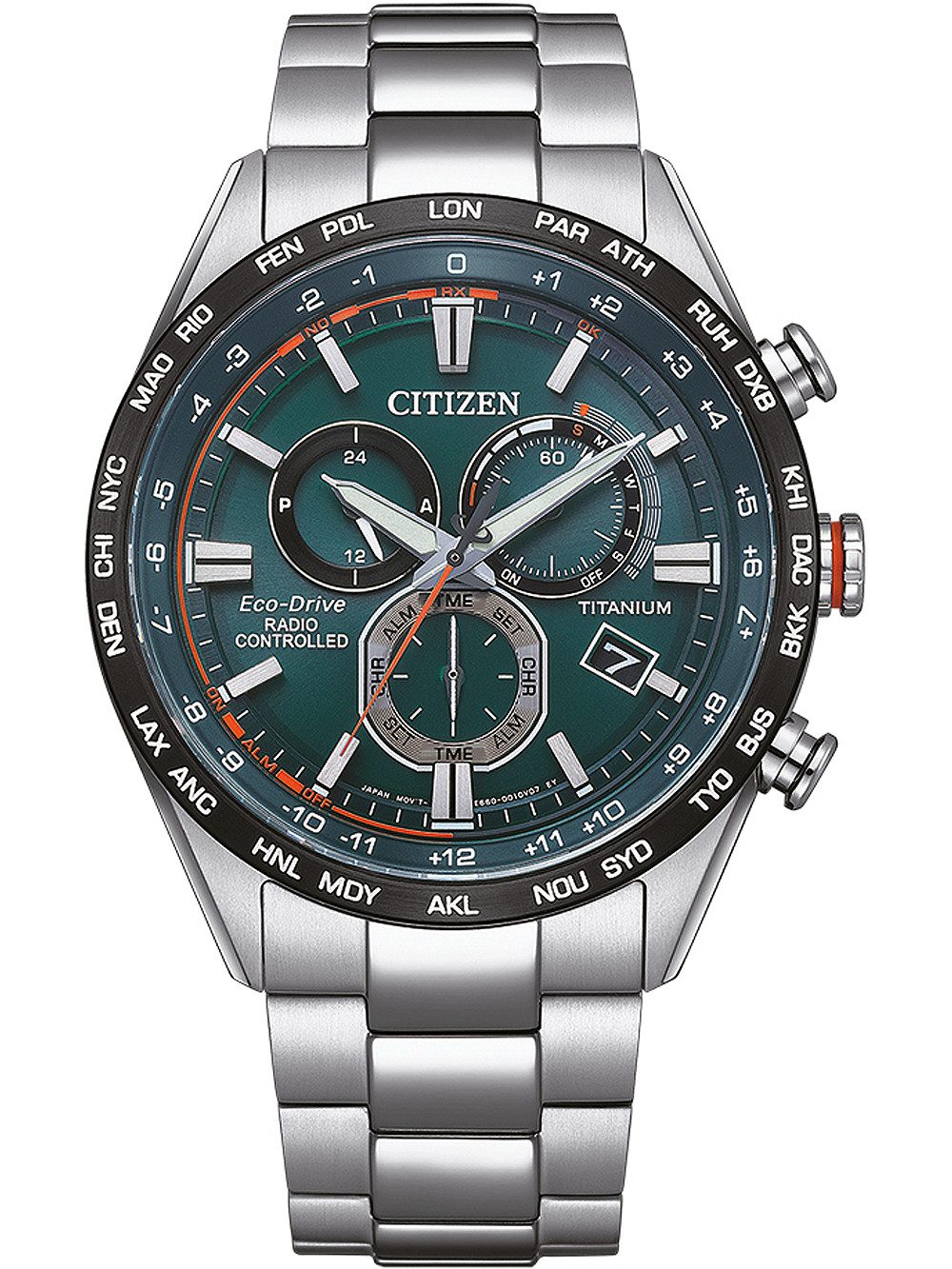 Citizen Quarzuhr Citizen CB5946-82X Eco-Drive Super-Titanium Herrenuhr 43mm günstig online kaufen