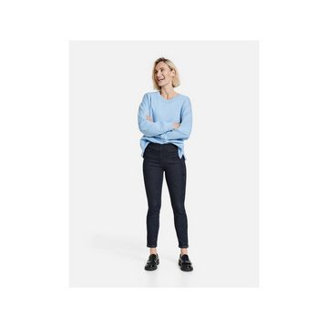 GERRY WEBER 5-Pocket-Jeans dunkel-blau (1-tlg)