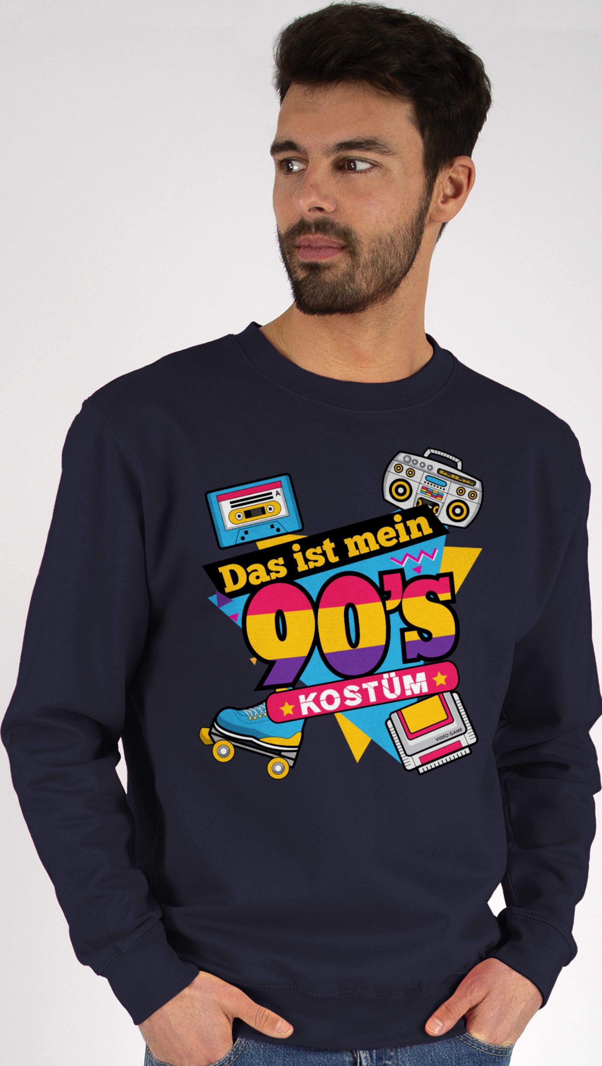 Sweatshirt Das ist mein 90er Jahre Kostüm I Neunziger Jahre I 90s I Fastnacht I F