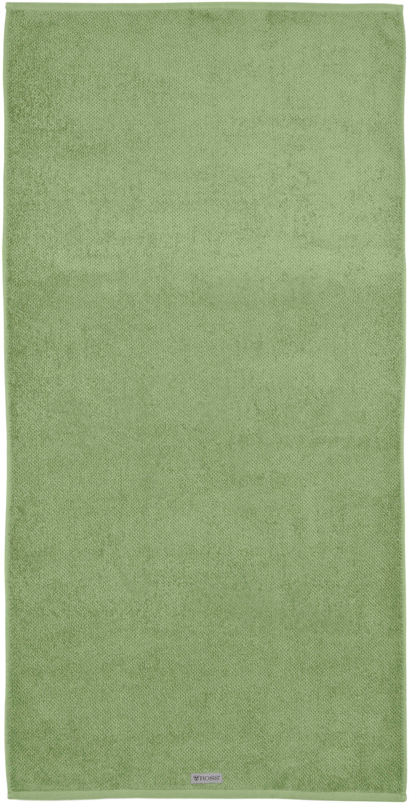 piniengrün ROSS Waschhandschuh 100 % Bio-Baumwolle SELECTION (6-tlg),