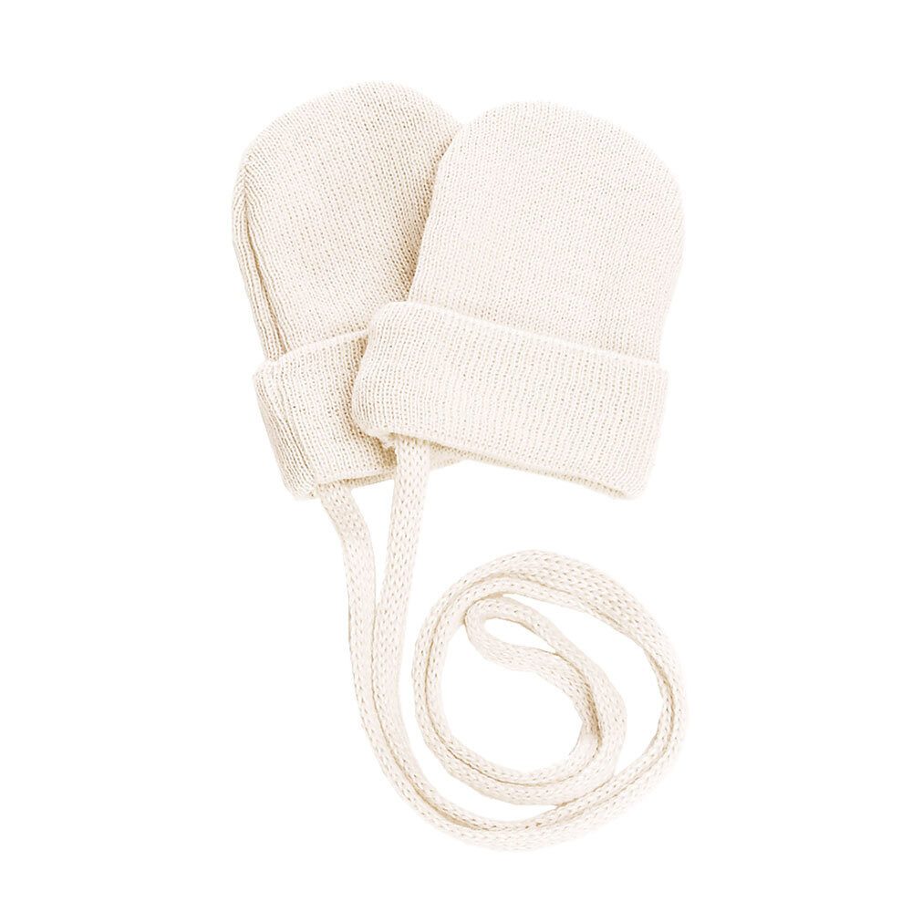 MAXIMO Fäustlinge BABY-Fausthandschuhe ohne Daumen, Strick (2-St)
