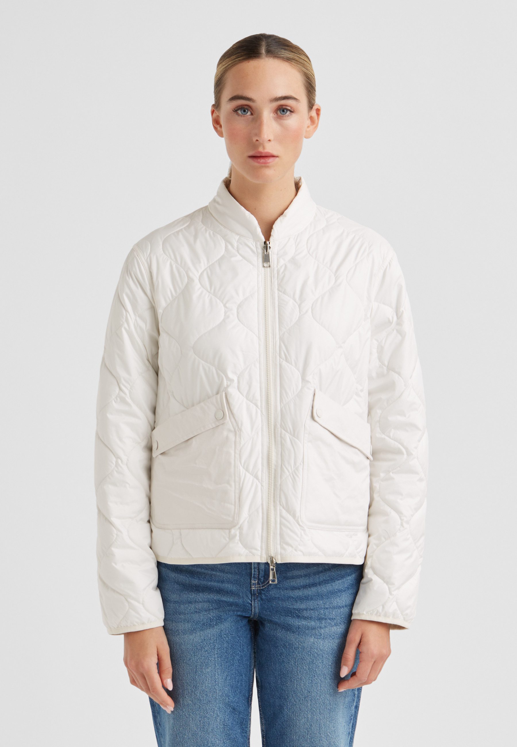 Wendejacke MSGia Damen Jacke beidseitig Übergangsjacke
