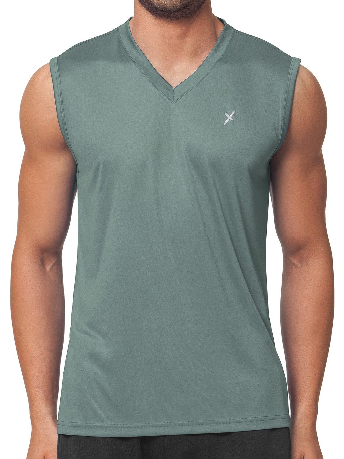 CFLEX Trainingsshirt Herren Sport Shirt Fitness Muscle-Shirt günstig online kaufen