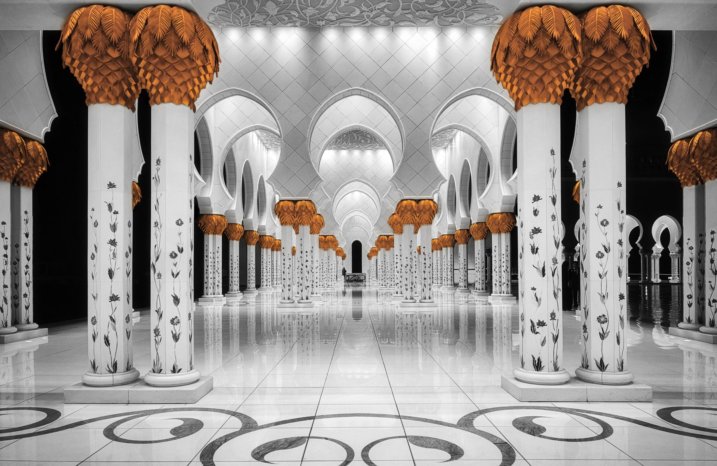 Papermoon Fototapete Photo-Art MASSIMO CUOMO, SHEIKH AL ZAYED GRAND MOSCHEE