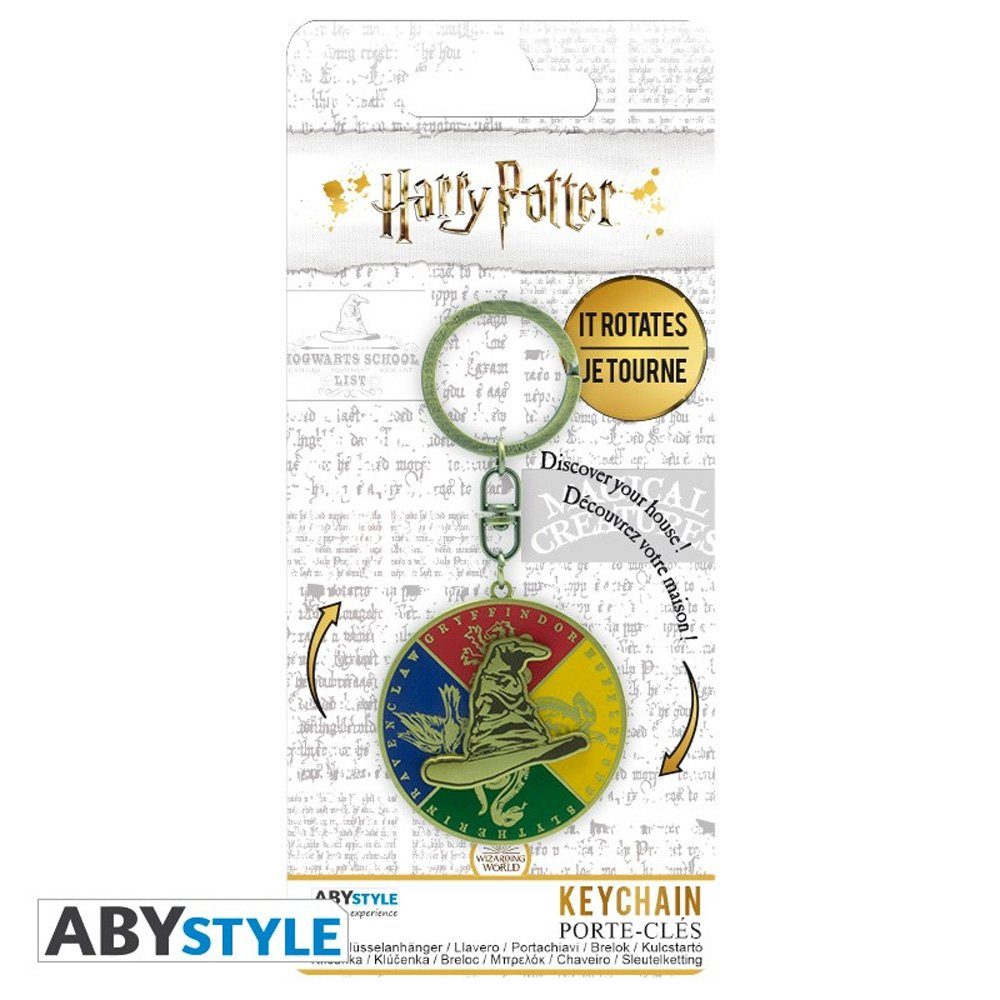 Anhänger ABYstyle Potter Hut Sprechender - beweglicher Harry Schlüsselanhänger