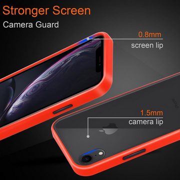 Cadorabo Handyhülle Apple iPhone XR Apple iPhone XR, Handy Schutzhülle - Hülle - Ultra Slim Hard Cover Case - Bumper