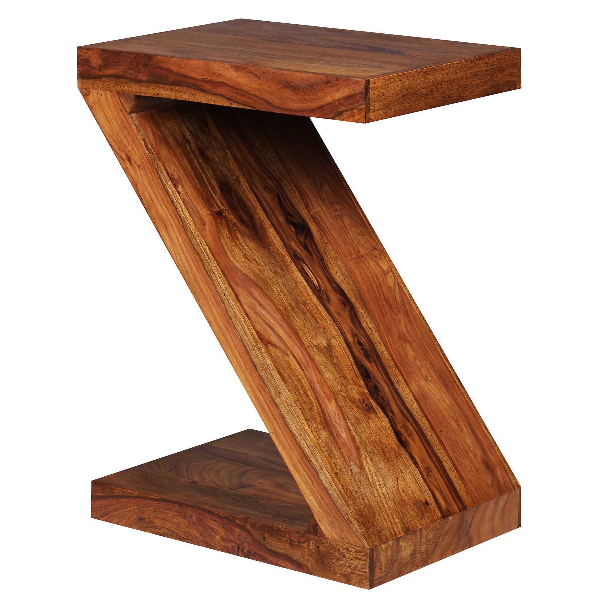 FINEBUY Beistelltisch SuVa1470_1 (MUMBAI Massivholz 59 günstig online kaufen