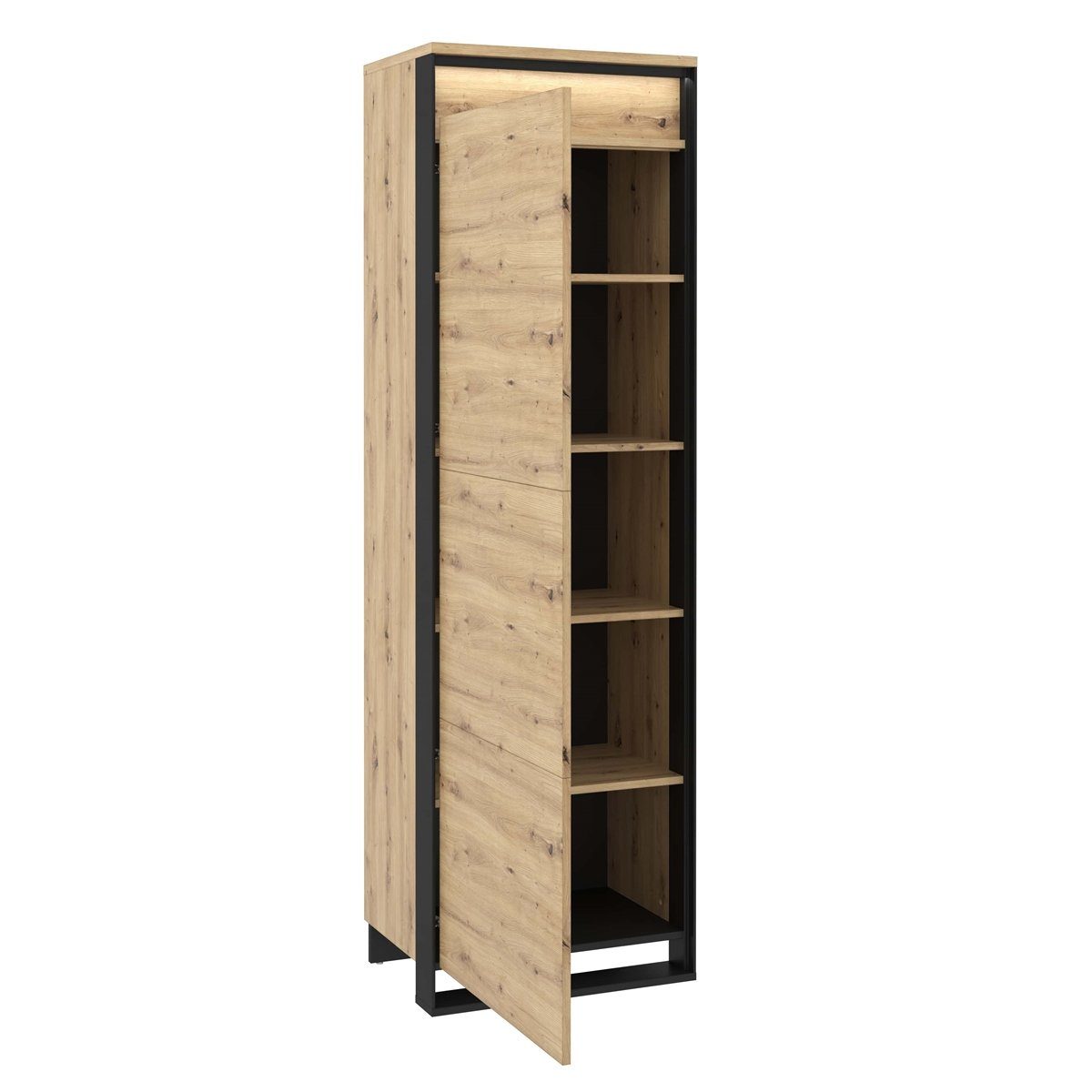 Compleo Kleiderschrank LIMA mit Drehtür, push to open, Schränke mit Tür günstig online kaufen