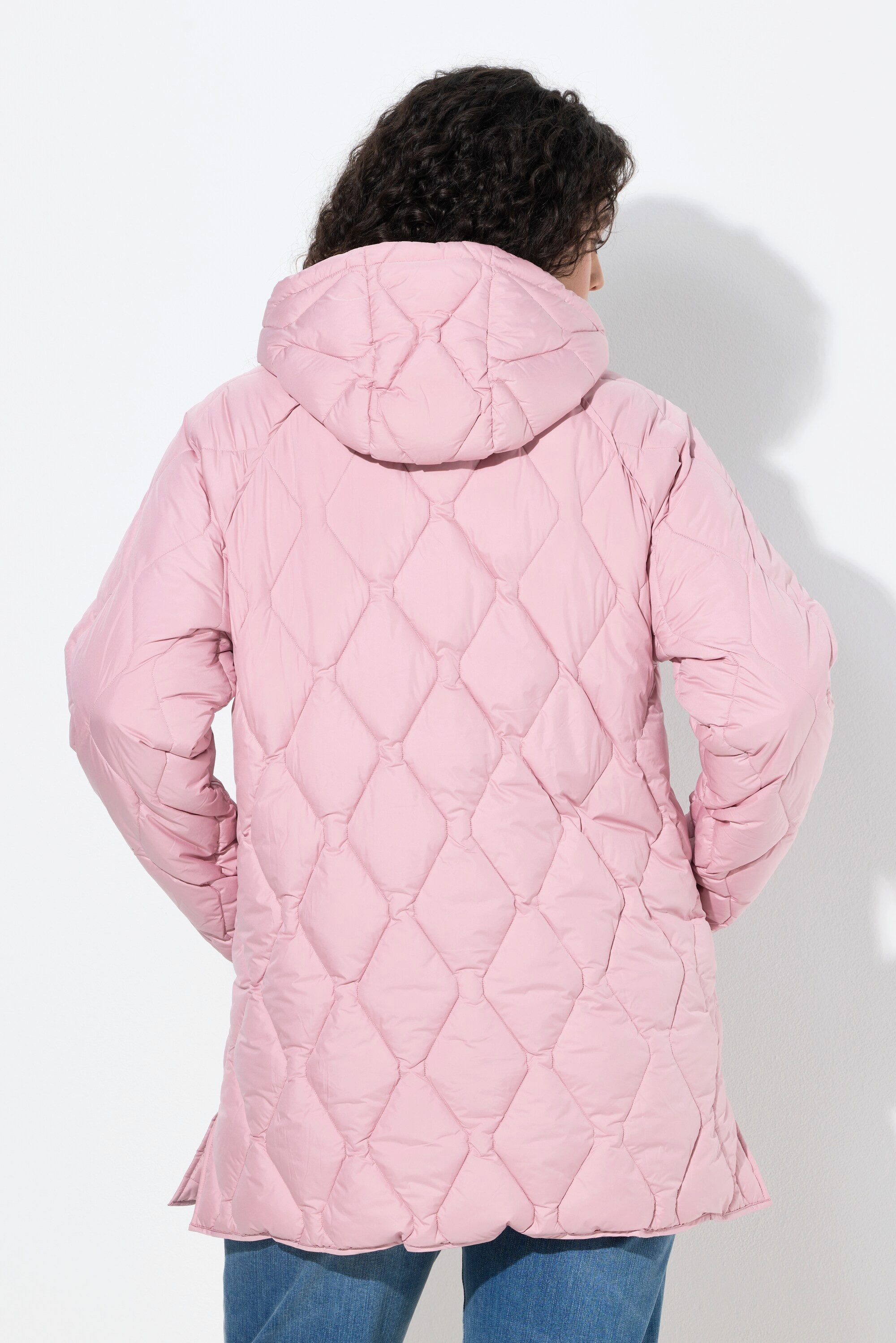 Ulla Popken Steppjacke HYPRAR Steppjacke 2-Wege-Zipper