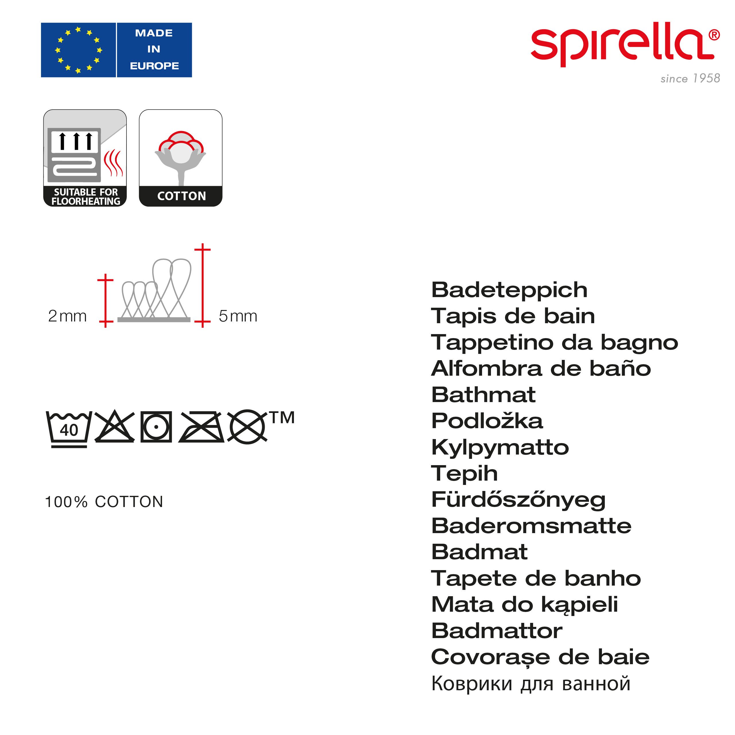 spirella Badematte Badteppich