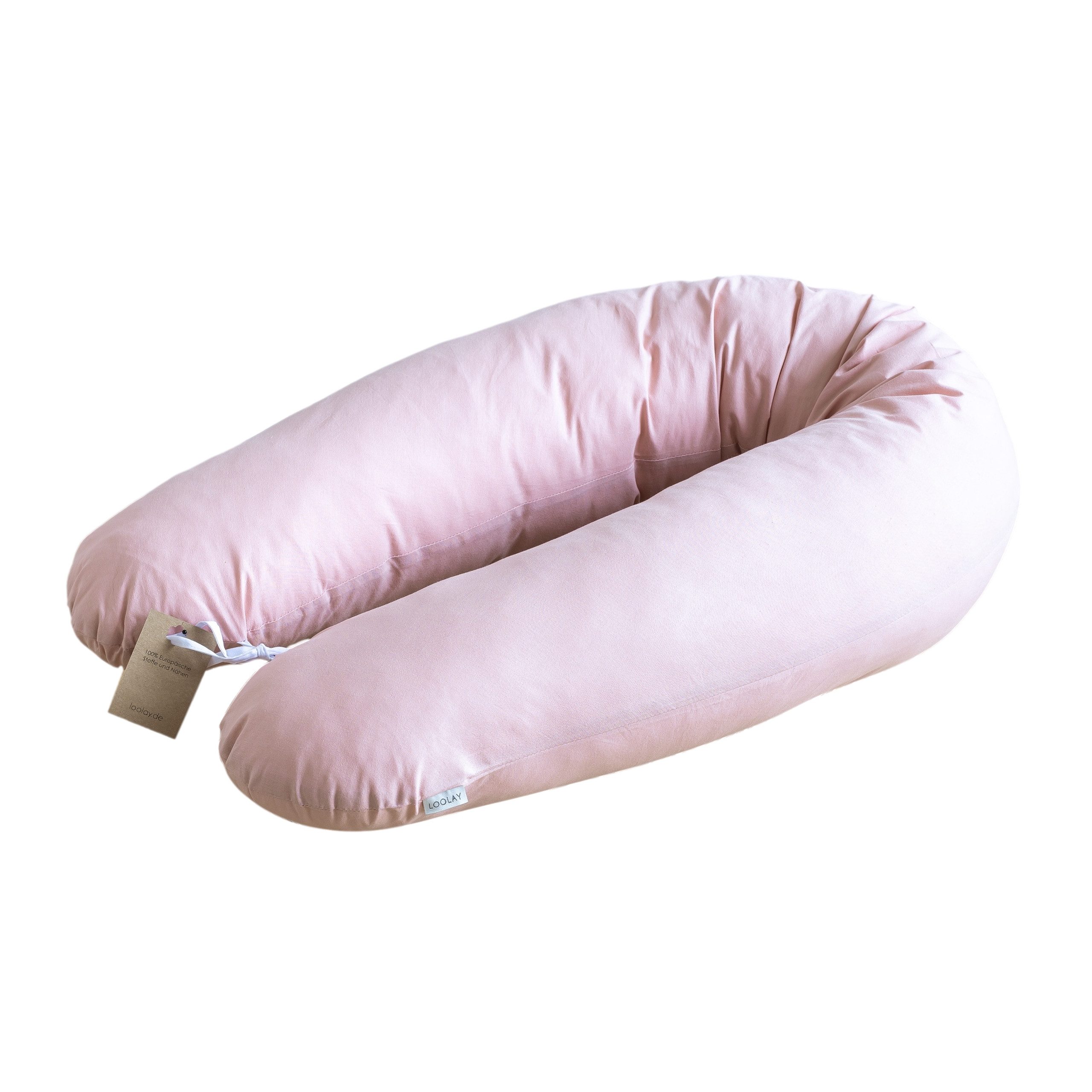Loolay Seitenschläferkissen Classic BEIGE GRAU WEIß günstig online kaufen