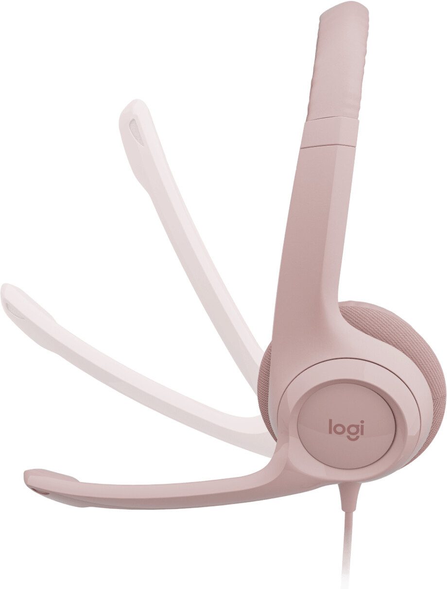 Logitech H390 USB Computer Headset - ROSE - EMEA Headset