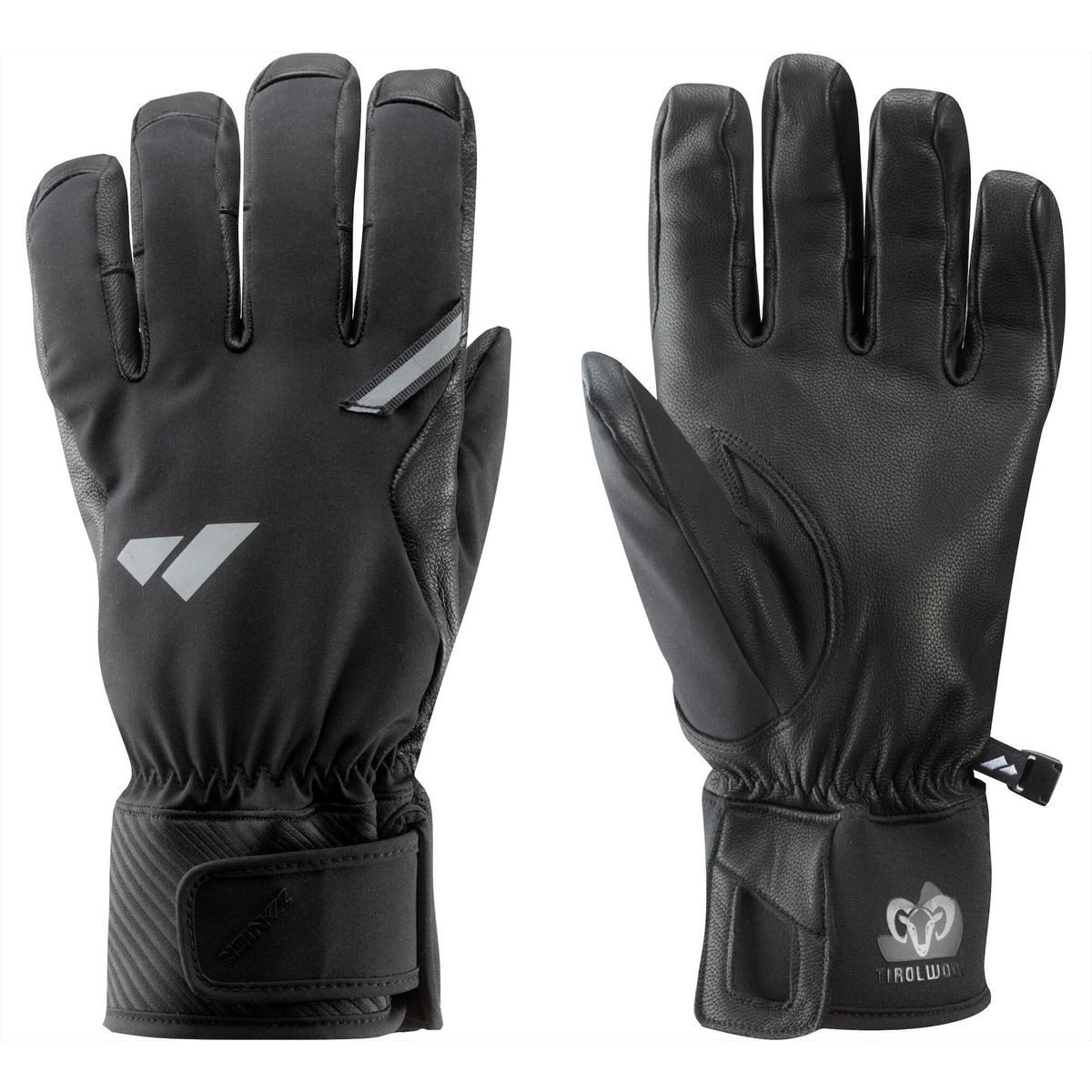 Zanier Skihandschuhe LASERZ.TW 2.0 Hochwertiger Bergsporthandschuh mit TIROLWOOL® Isolation
