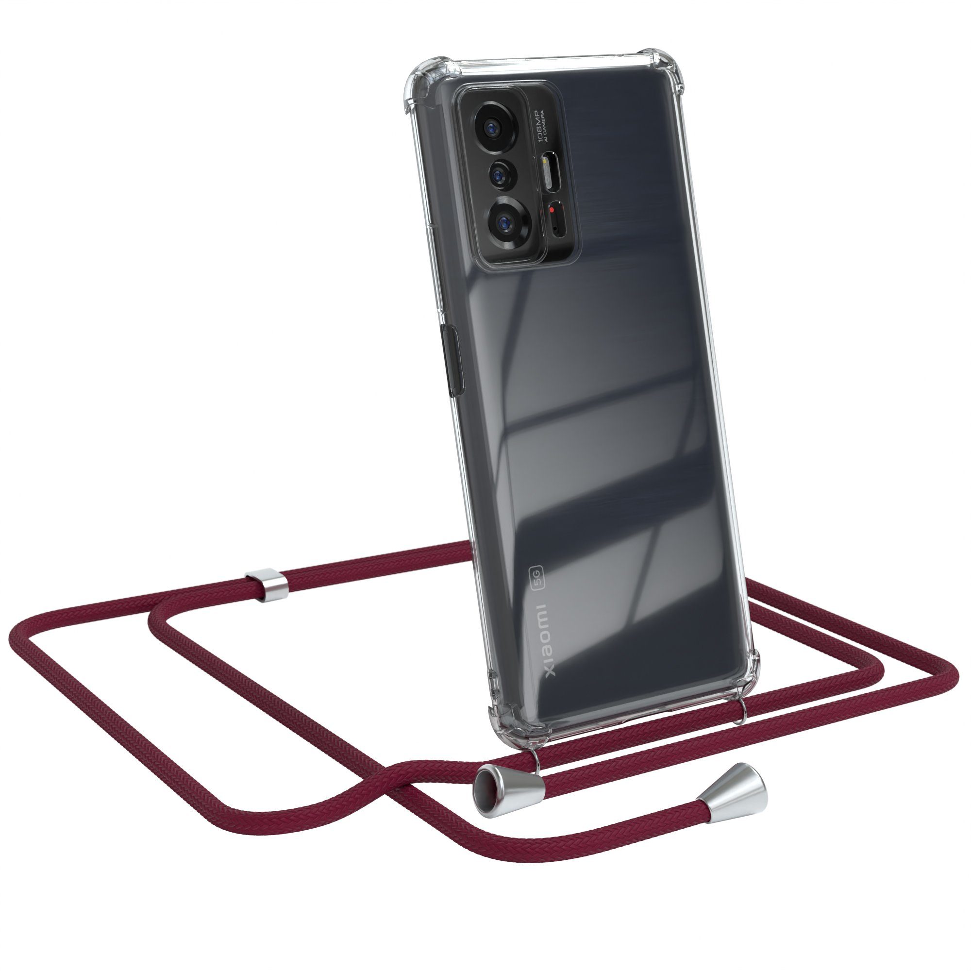 Handykette Hülle mit Kette für Xiaomi 11T / 11T Pro 5G