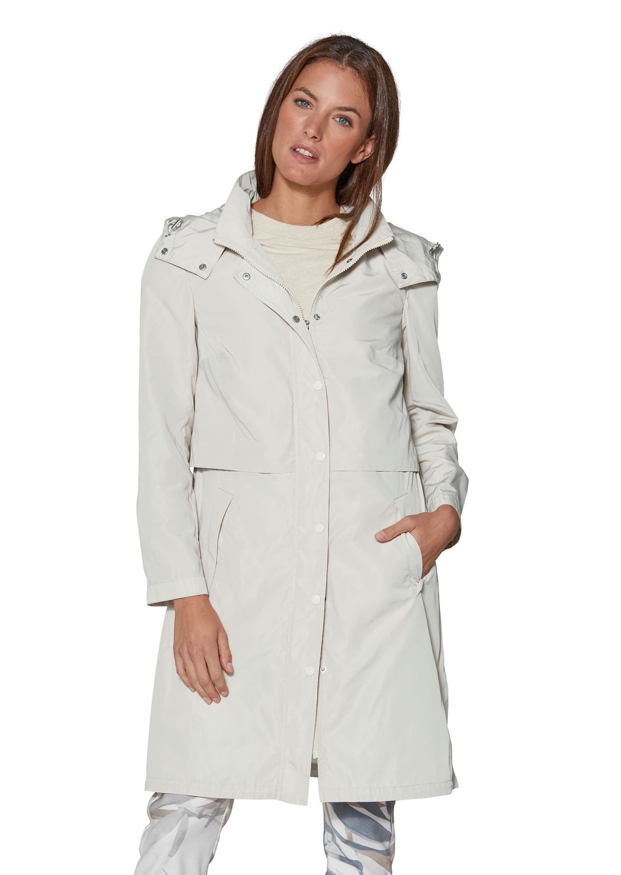 Chicco Mädchen Parka Jacke 120g - Leichte Kinderjacke Mit Kapuze Und Herzen