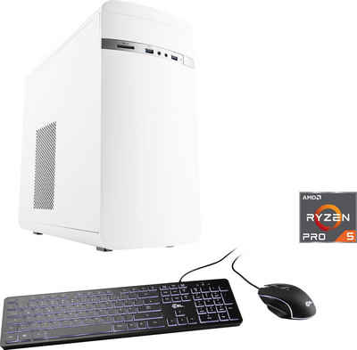 CSL Sprint V28512 Gaming-PC (AMD Ryzen 5 PRO 4650G, AMD Radeon Graphics, 16 GB RAM, 1000 GB SSD, Luftkühlung)