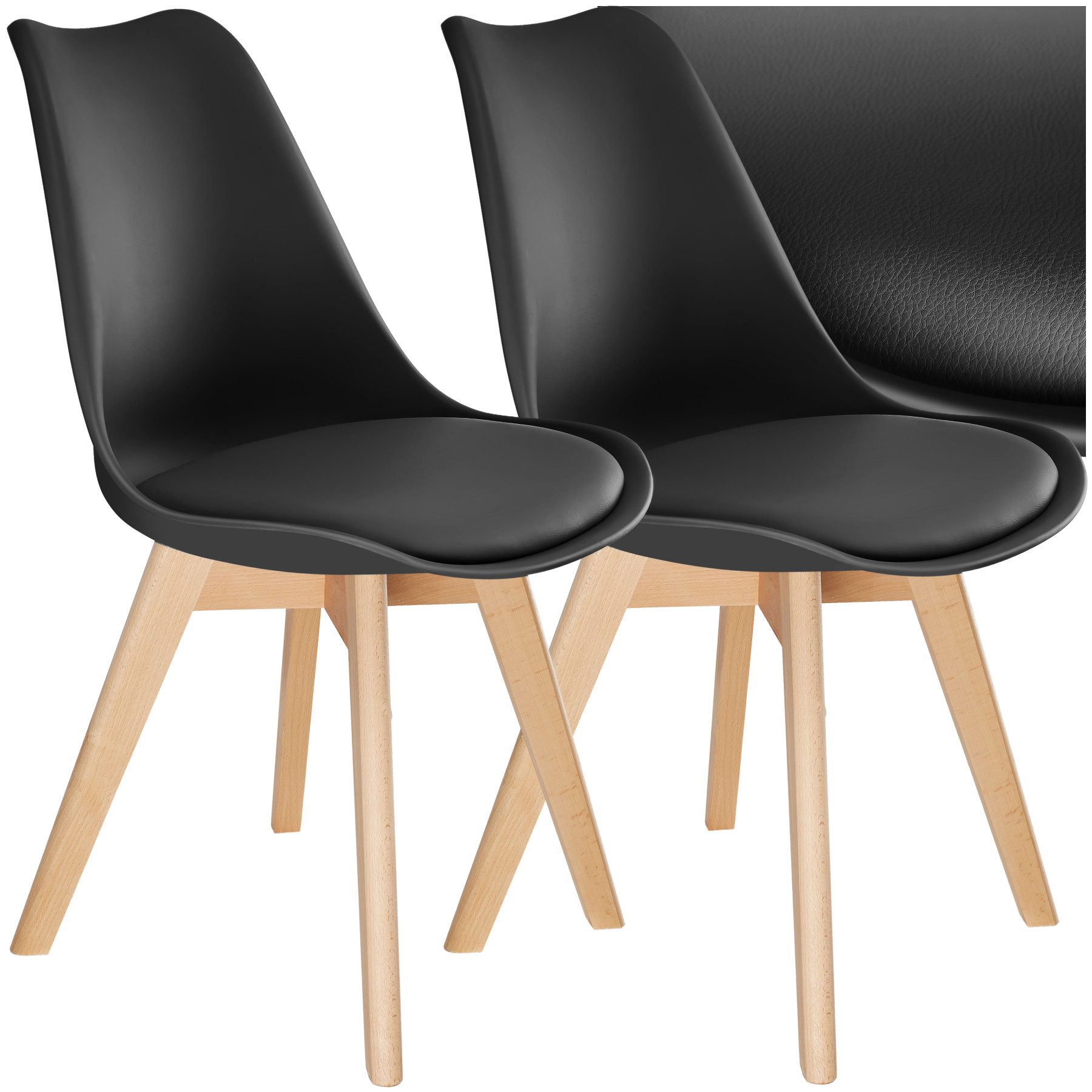 tectake Esszimmerstuhl Set Esszimmerstuhl (Set., 2 günstig online kaufen