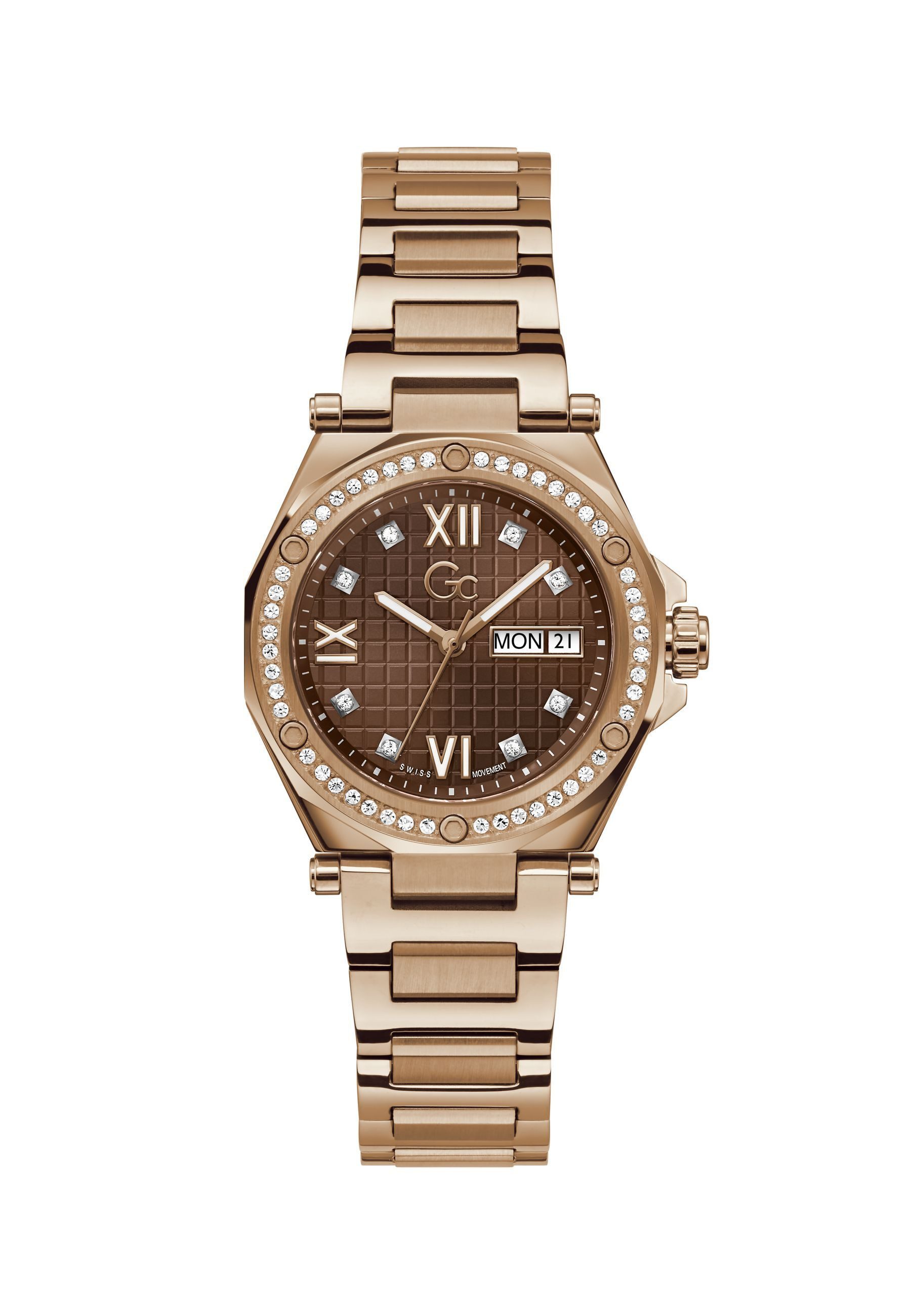 Guess Collection Quarzuhr Gc Legacy Lady, (1-tlg., Not a set – not applicable to this product), Quarz Analog