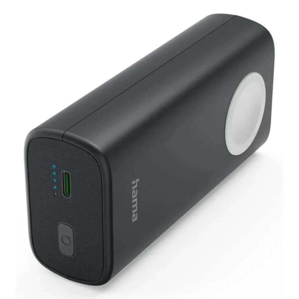 Hama 00201768 Watch Powerbank 10.000mAh Grau Powerbank