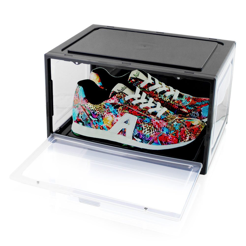 Lex21 Schuhbox Schwarz (Spar-Set, 6 St., MS-18235)