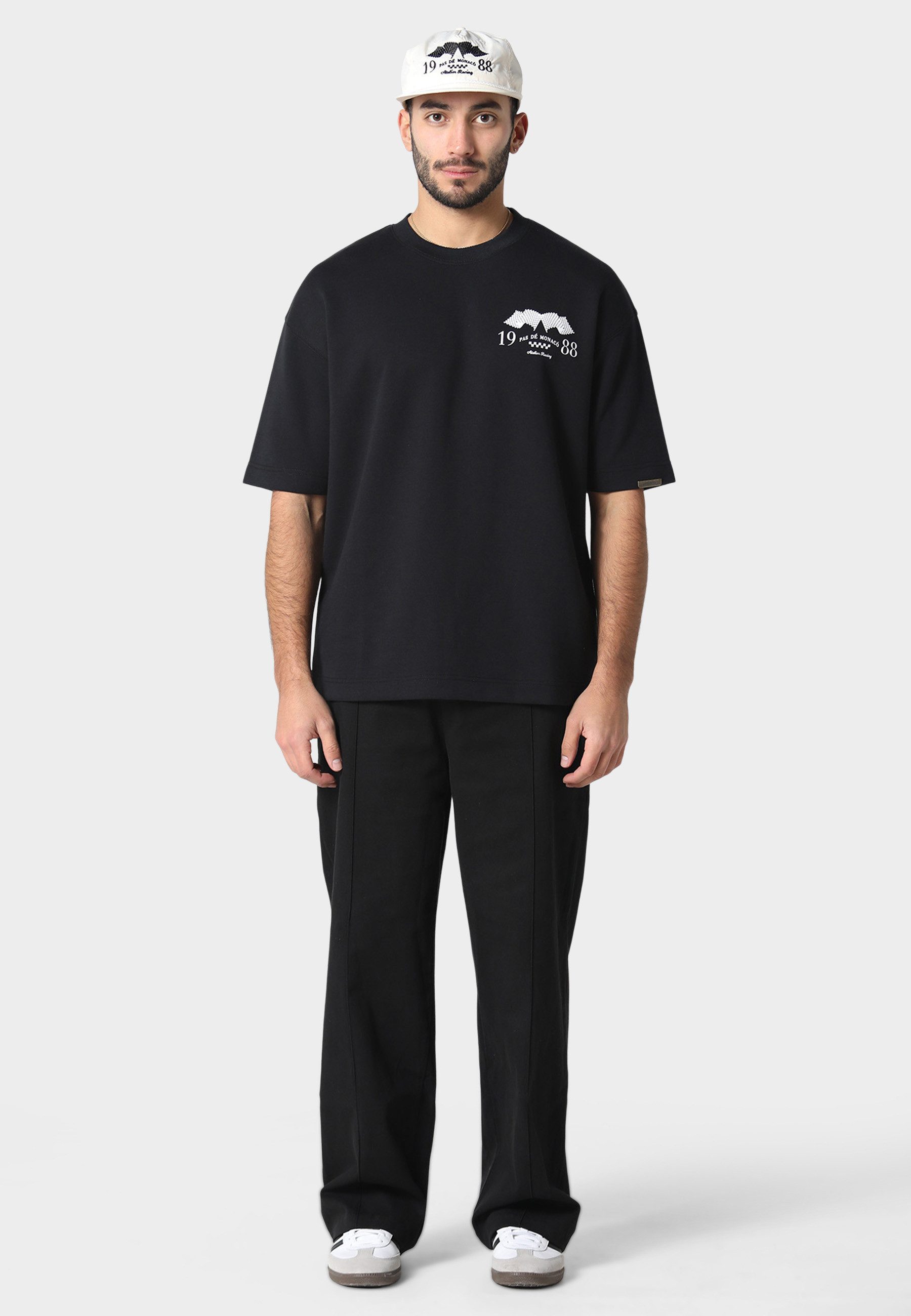 Pas De Monaco T-Shirt Pas De Monaco SENNA88 T-SHIRT (1-tlg)
