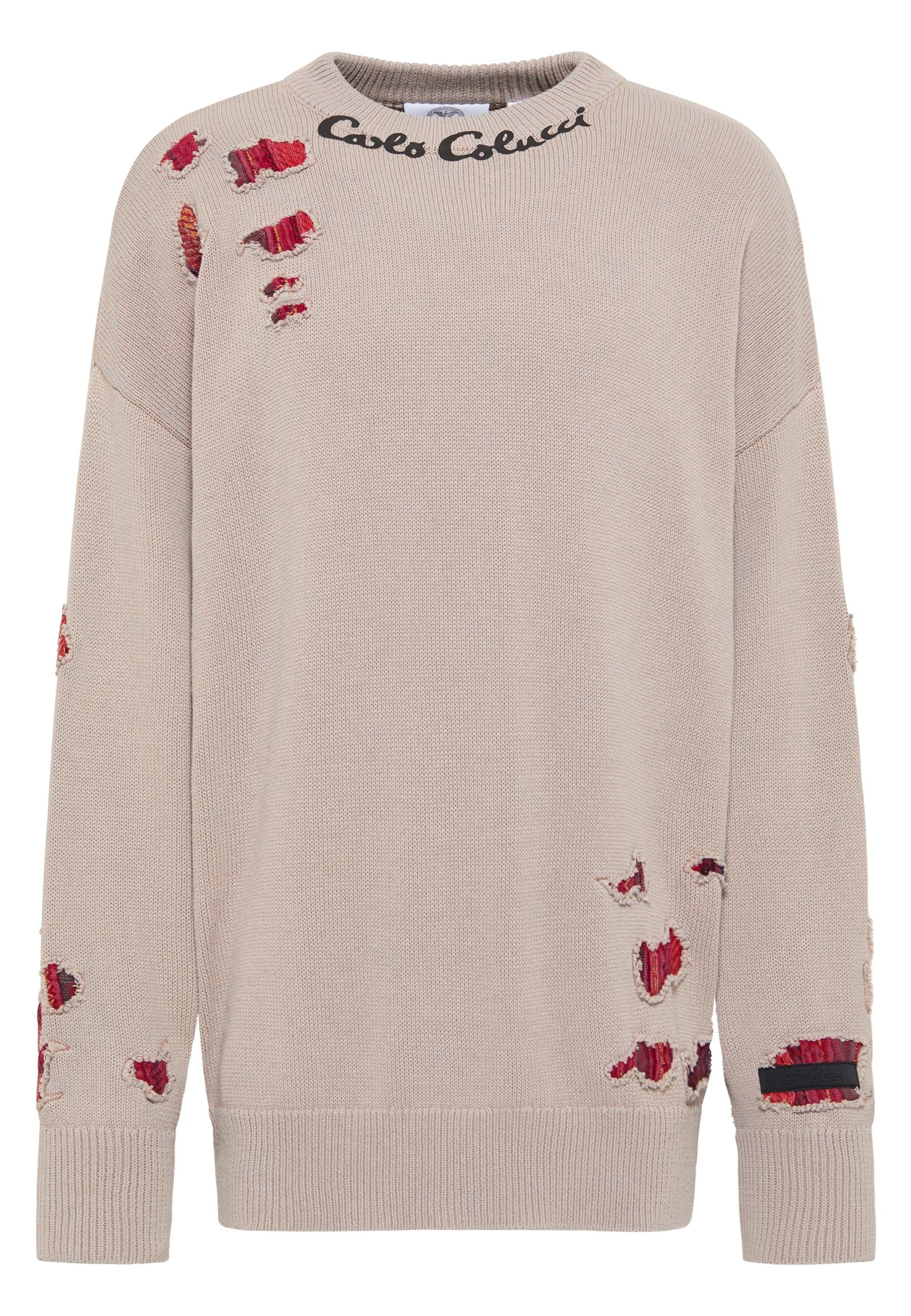 CARLO COLUCCI Strickpullover Dellemann