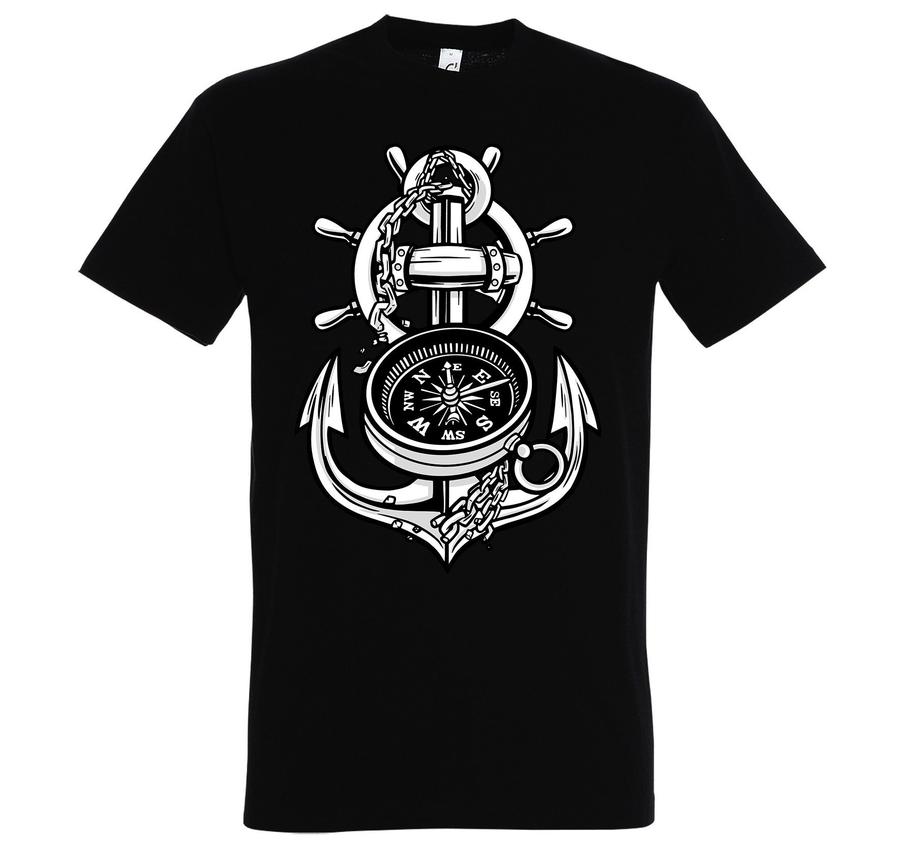 Youth Designz T-Shirt Anker Kompass Herren günstig online kaufen
