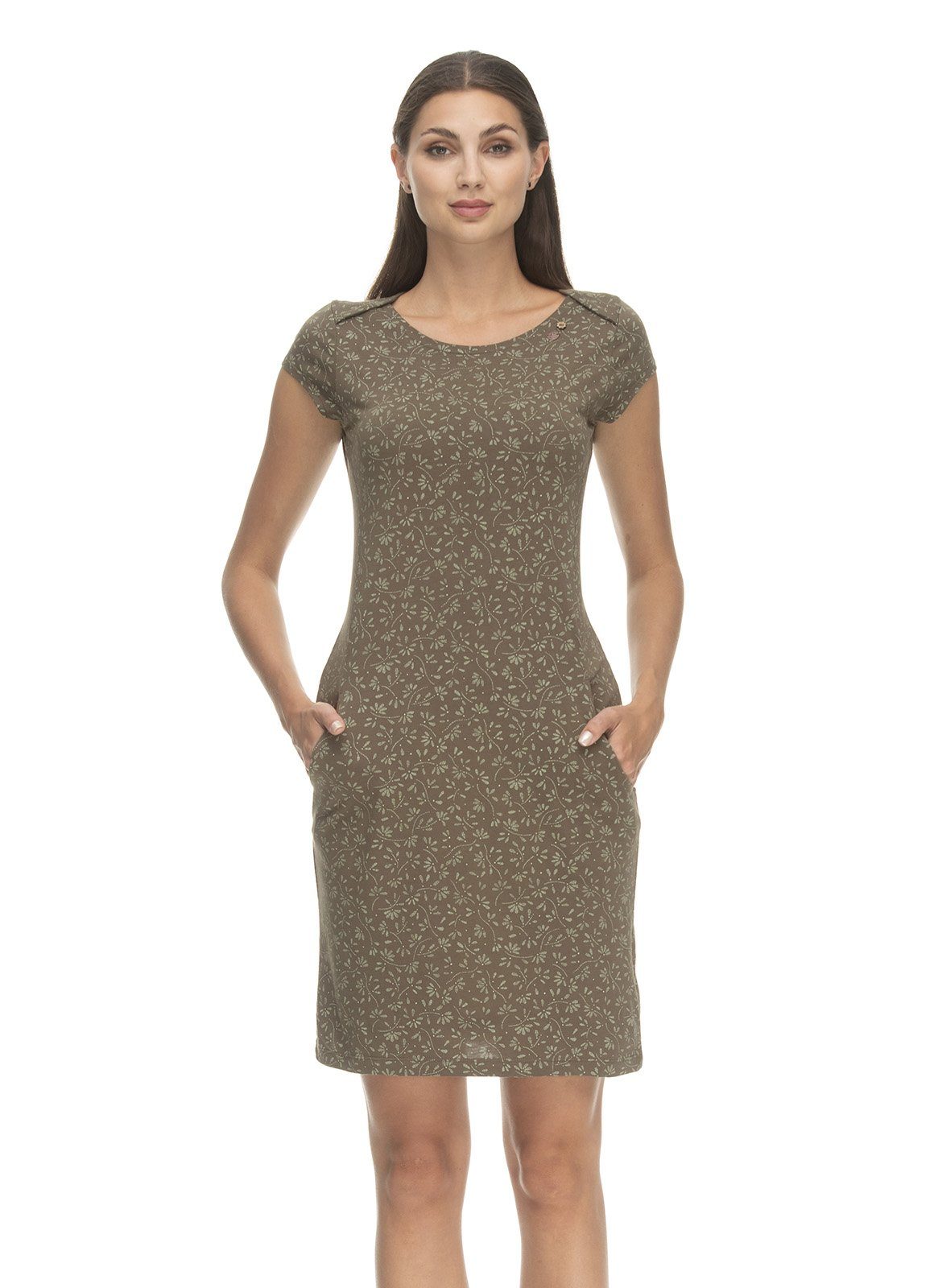 Olive, Sommerkleid Gr. S Damen Ragwear Rivan Print