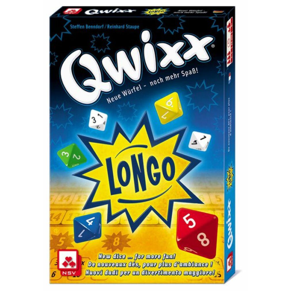 NSV Spiel - 4121 - QWIXX - Longo - International - Würfelspiel