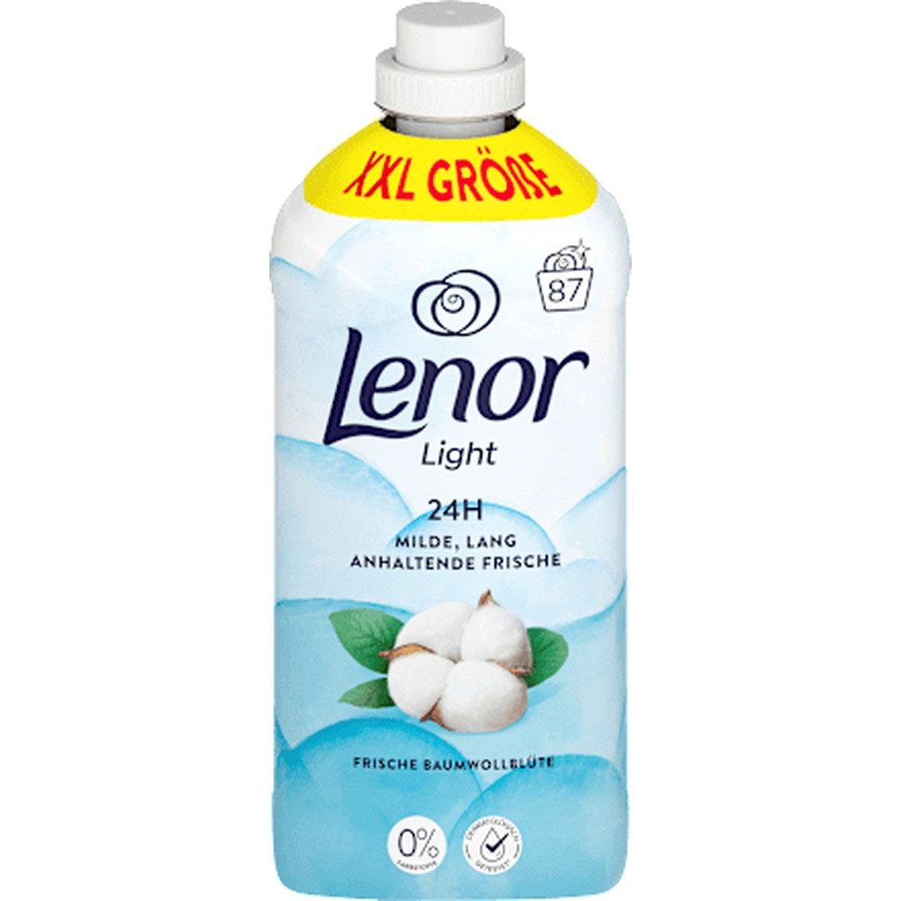 LENOR Lenor Light FRISCHE BAUMWOLLBLÜTE Weichspüler flüssig Weichspüler