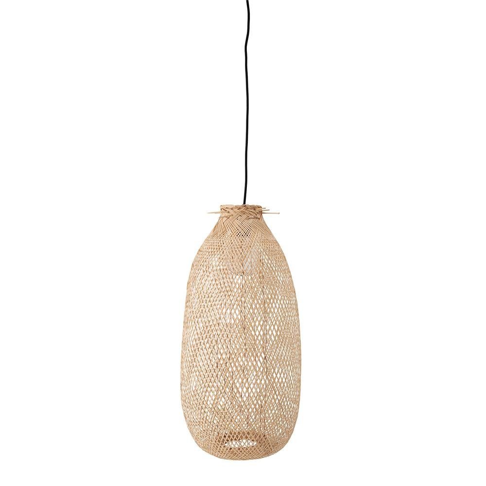 Bloomingville Pendelleuchte Evert, 25 cm Durchmesser, aus Bambus, dänisches Design