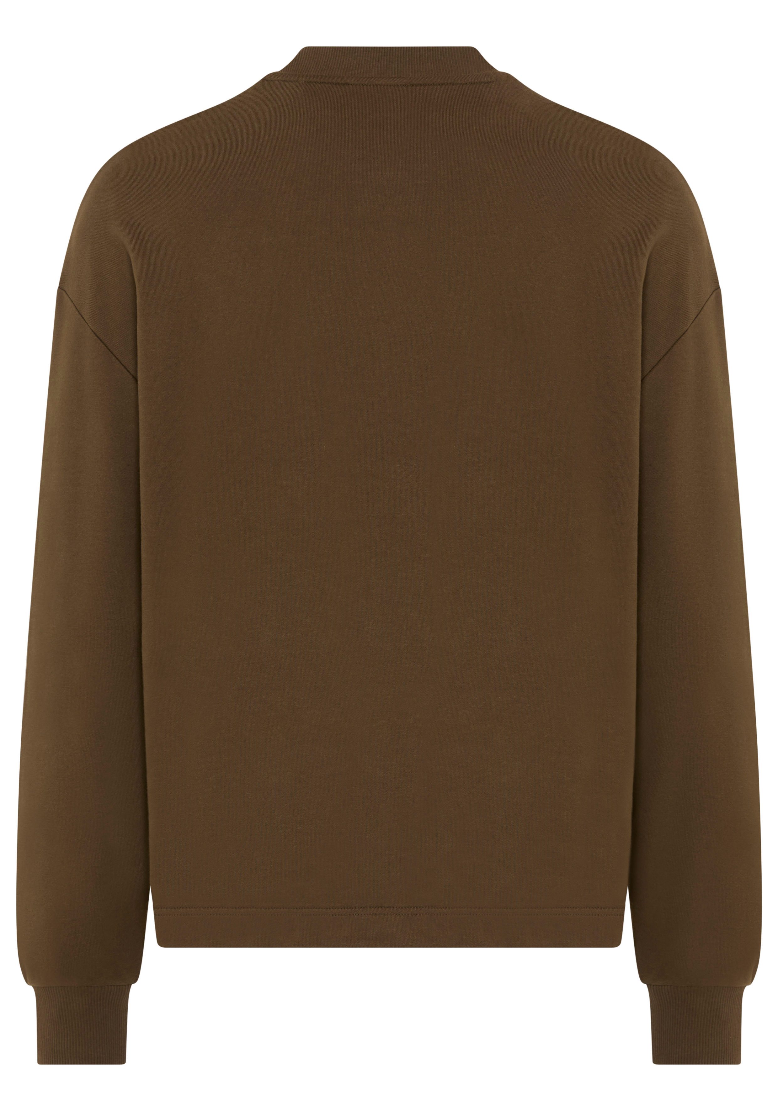 HUGO Blue Sweatshirt Nedro mit Logo-Patch günstig online kaufen