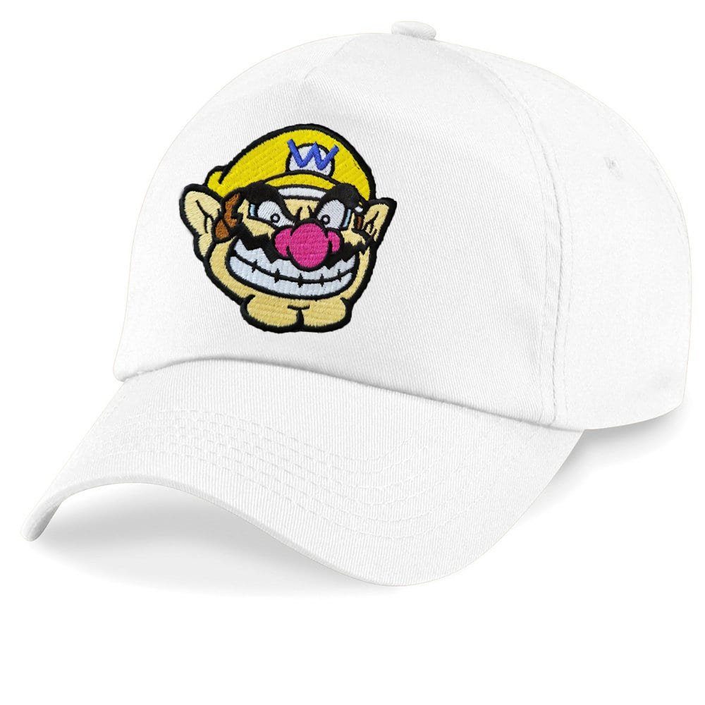 Patch Cap Luigi Brownie Kinder Peach & Wario Mario Super Baseball Weiß Yoshi Stick Blondie