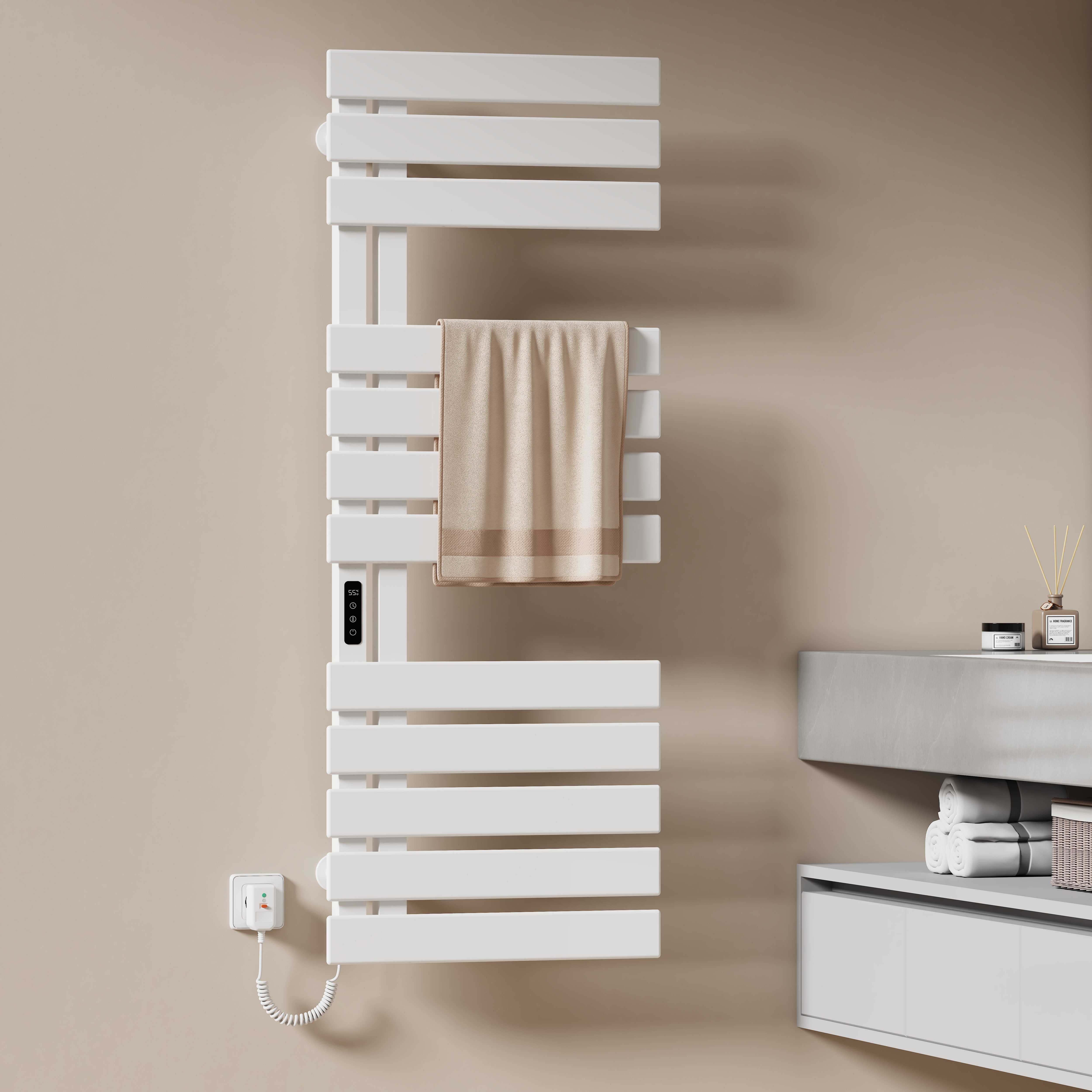 EMKE Elektrischer Badheizkörper mit Smart Thermostat WiFi/APP-Steuerung Tim günstig online kaufen