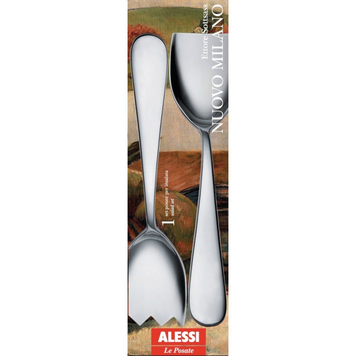 Alessi Salatbesteck Salatbesteck NUOVO MILANO